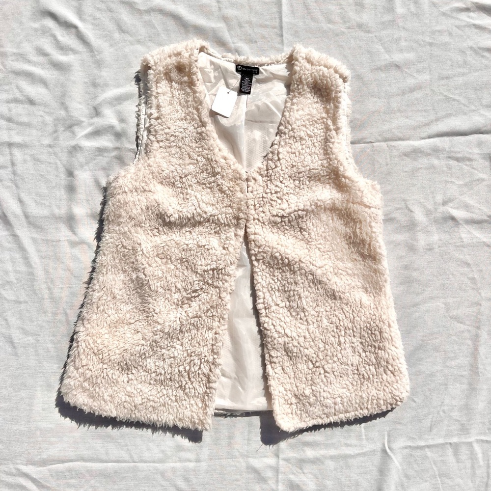 Vintage Fluffy Vest